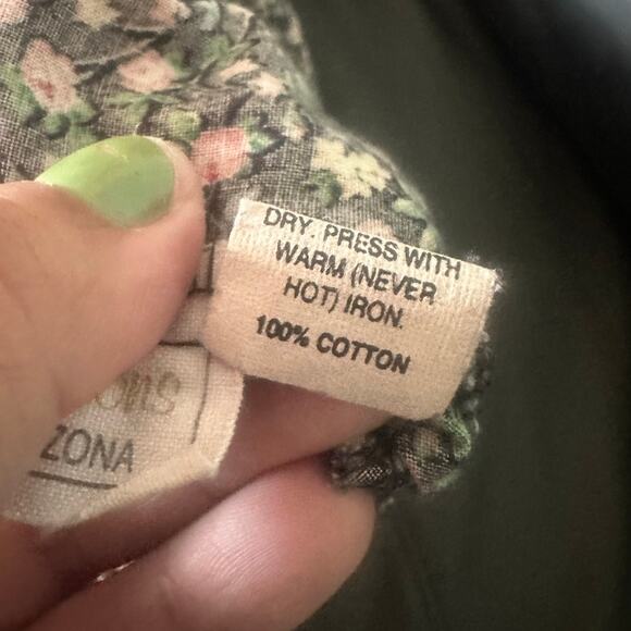 Carefree Fashion Floral & Teapot Print Skirt – Vintage Whimsical Style - Picture 5 of 5